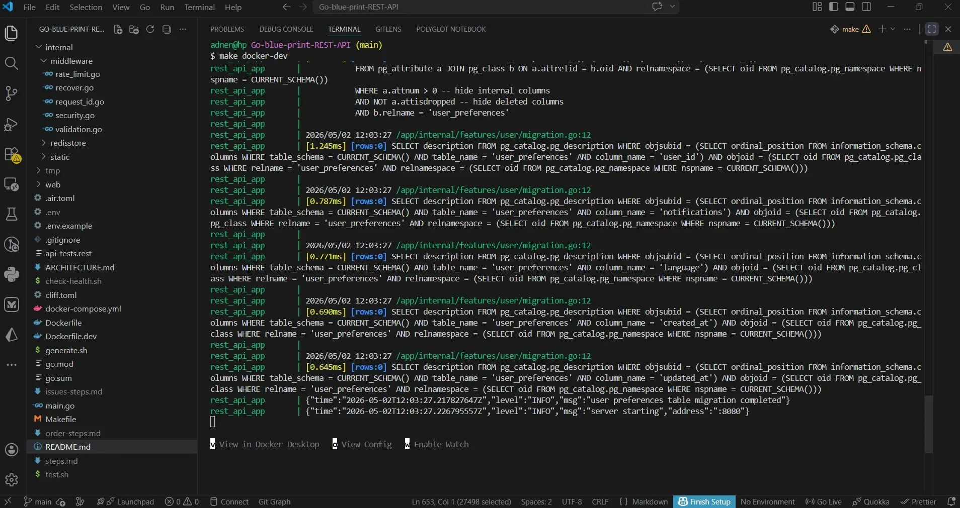 vscode Screenshot