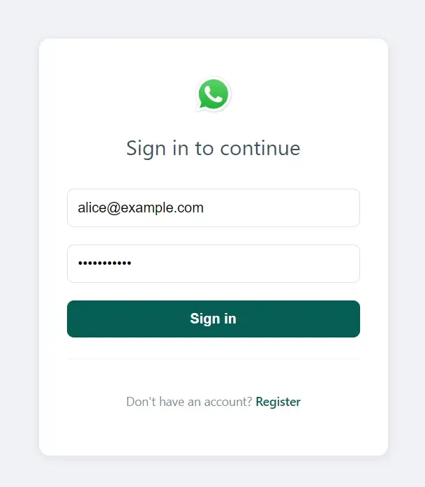 Login
